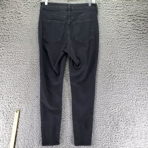 Old Navy Jeans Womens 6 Black High-Rise Wow Super-Skinny Stretch Denim - Picture 8 of 9